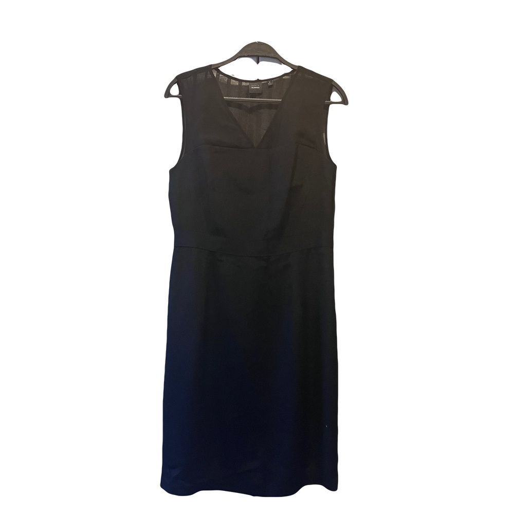 SAKS Fifth Ave Sleeveless black dress size 6 EUC! #LBD